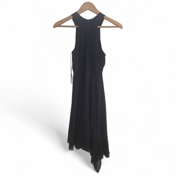 Express NWT Purple Sleeveless Dress Sz 2 Classic Minimalist Cocktail Party - Picture 2 of 16